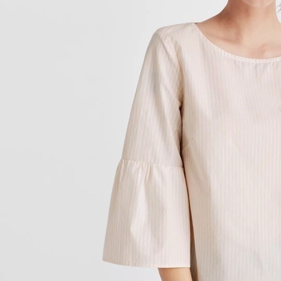 Madewell • Striped Bell-Sleeve Top - Picture 4 of 9